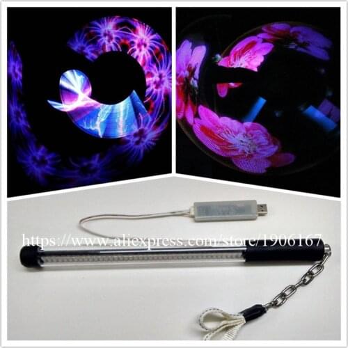 Wholesale high quality show photos program LED stick 40 pixels poi with 1 stick for Festive Event & Party Supplies