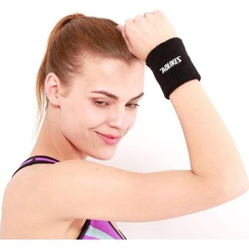 1pc Wristband Long Lightweight Cotton Hand Wrist Band Wraps Fitness Sportswear Accessories