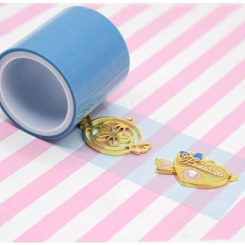 1 Roll 5m UV Tape DIY Epoxy Resin Crafts Tools Metal Frame Anti-leak Glue Adhesive Transparent Jewelry Making Tools R2LE
