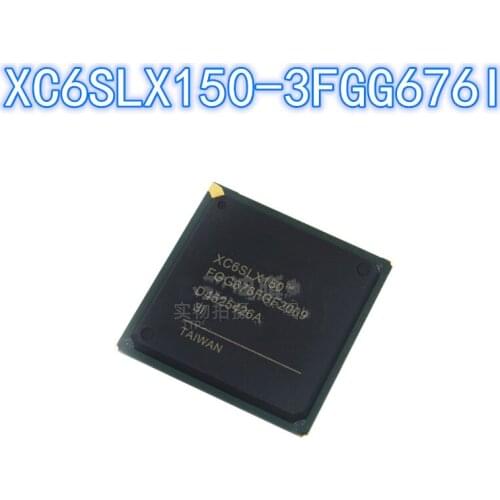 1PCS Original XC6SLX150-3FGG676I BGA-676 XC6SLX150 BGA676 Embedded-FPGA Field Programmable Gate Array