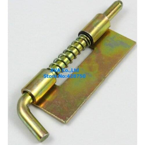 20 Pieces 7cm Fixed Type Metal Lock Spring Loaded Barrel Bolt Latch / Left