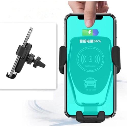 Car wireless charger 10W fast charging stand for Volkswagen POLO Tiguan Passat CC GTI R20 R36 EOS Scirocco Bora Skoda