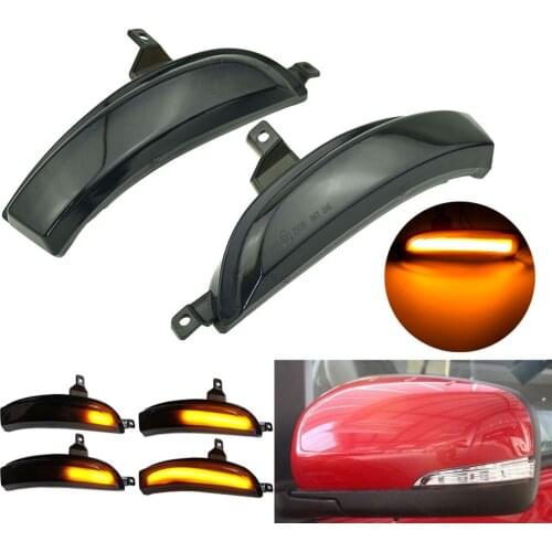 Auto Left Right Side LED Rear View Mirror Turn Signal Light Indicator Lamp For Renault Koleos HY 2011-2017 1st Gen