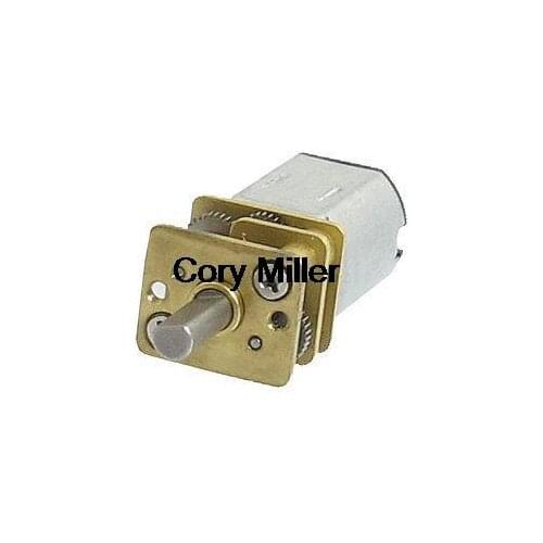 DC 6V 60 RPM High Torque Electric Replacement Gear Box Motor