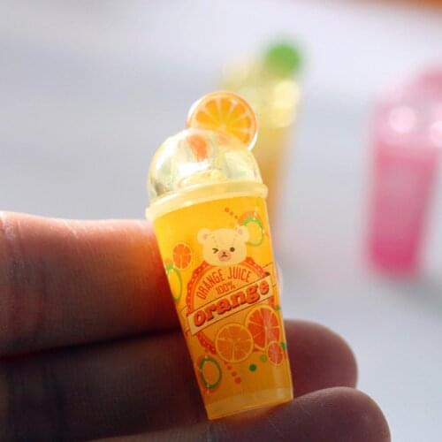 Hot Sale 1:12 Resin Dollhouse Mini Lemon Water Cup Miniature Dollhouse Accessories Cups Toy Mini Decoration Gifts