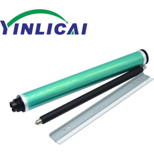 1Set FOR RICOH Aficio 1515 MP 161 171 201 411844 TYPE 1515 PHOTOCONDUCTOR REBUILD OPC DRUM BLADE CHARGE ROLLER KIT LONG LIFE