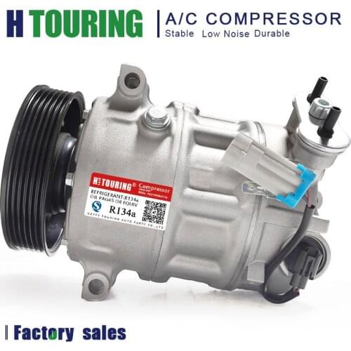 13232305 13262836 6854109 1232306 PXE16 AC A/C COMPRESSOR for Buick new Regal 2.0 2.4/Cadillac-SRX 2.8 V6/Buick Reging/SAAB 1995