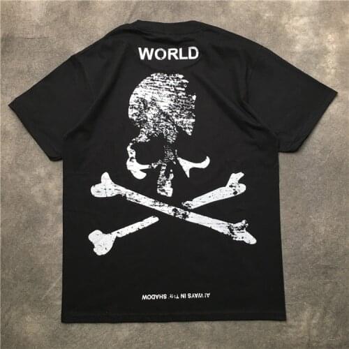 Mastermind New luxury Men MMJ Skull bone world T Shirts T-Shirt Hip Hop Skateboard Parkour Street Cotton T-Shirts Tee Top N347