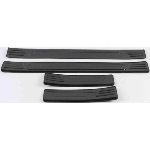 Car-styling Stainless Steel Side Door Scuff Plate Door Sill Trim Fit Car accessories For Cadillac CT5 2020