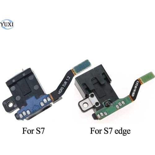 YuXi 1pc Replacement Part For Samsung Galaxy S7 G930 S7 Edge G935 Earphone Headphone Audio Jack Flex Cable