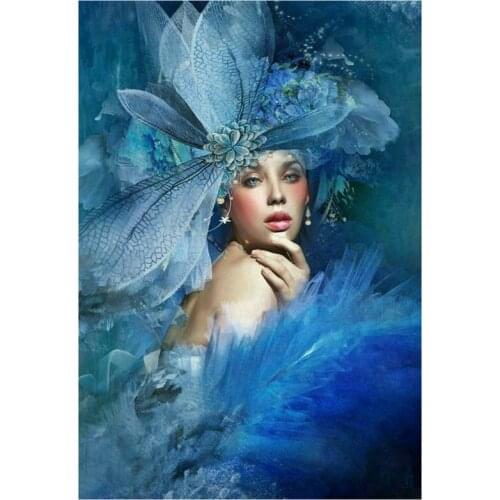 5d diamond painting sexy woman full square / round landscape 3d diamond mosaic diamond embroidery 40x60cm