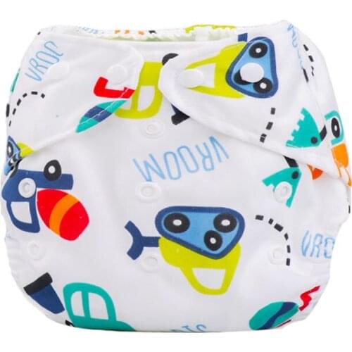 ARLONEET Newborn Adjustable leak-proof breathable printed baby cloth diaper Cloth Diaper Cover Reusable Washable Nappy gai0509
