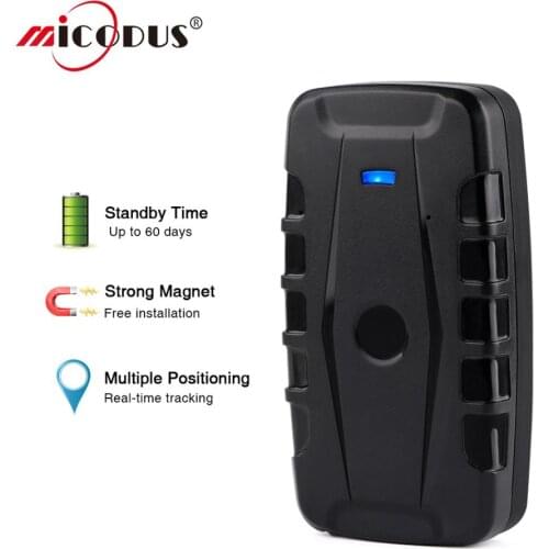 Car Tracker GPS Tracker 2G Vehicle Tracker GPS Waterproof Magnet 6000mAh Long Standby Time Tracking Device Free Web APP PK TK905