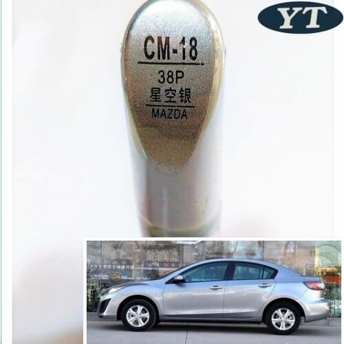 Car scratch repair pen, auto paint pen SILVER color for Mazda 2 mazda 3 mazda 6,cx-5,cx-3,car painting pen