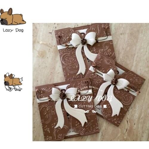 Big Bow Creative Metal Cutting Dies Scrapbooking Stencil DIY Decorative Craft Embossing Die Cuts Card Making New Dies For 2019