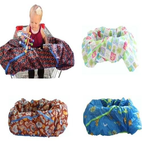 Shopping Cart Cover Protection Baby Kid Dining Chair Seat bag Infant Chair Cart Seat Cover Reusable Tote Kids Cushion Mat