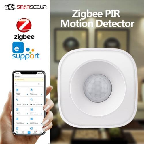 Ewelink ZigBee Smart Home PIR Motion Sensor 120 Degrees Wireless Infrared Detector Security Burglar Sensor Control Compatible
