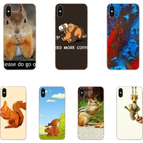 For Huawei Honor 10 10i 20 20i 8S lite Y9 Prime Y7 2019 Y5 2018 p40 lite pro Soft Phone Skin Animal Squirrel Sciurus Vulgari