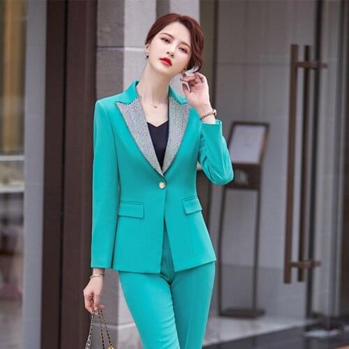 Женские модные брючные костюмы KK LUFAINA China At AliExpress