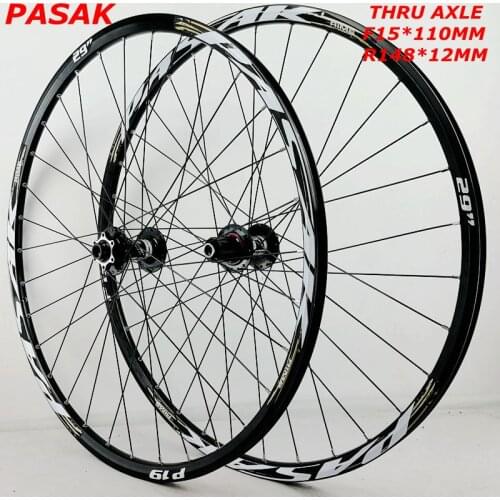 26/27.5/29inch mountain bike wheel barrel axle wheelset 15*100/110 front 142/148*12 rear thru axle off-road fast downhill wheel