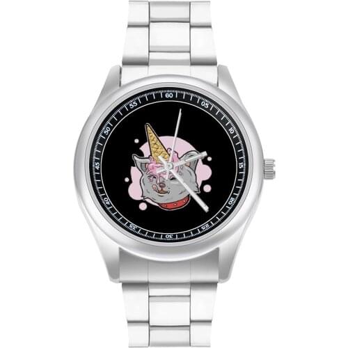 Ice Cream Quartz Watch Hit Sales Original Wrist Watch Steel Man Gym Design Wristwatch