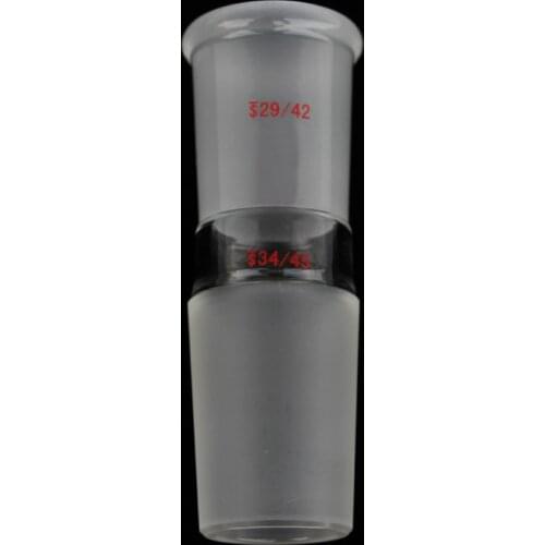 Laboratory Glass Reducing Adapter With Joints from 34/45 to 29/42