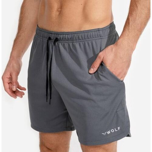 New Men Fitness Bodybuilding Shorts Man Summer Gyms Workout Male Breathable Quick Dry Sportswear Jogger Beach Short Pants