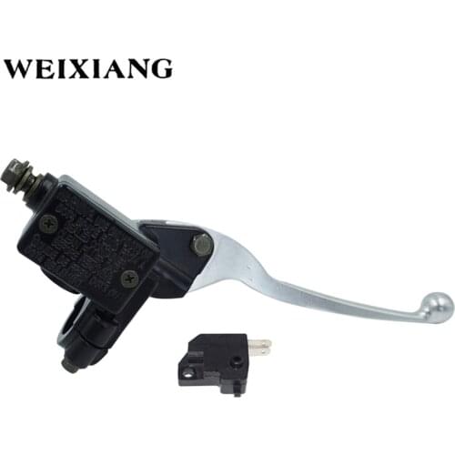 Front Motorcycle Brake Clutch Master Cylinder Reservoir levers For Honda For Kawasaki KZ750 KZ900 KZ1000 KZ1300