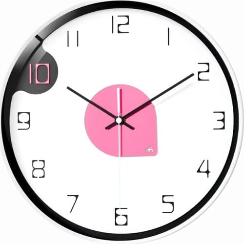 Nordic Luxury Metal Wall Clock Living Room Bedroom Home Decor Silent Kitchen Clocks Wall Watch Wall Clock Modern Design Brief