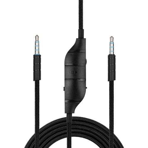 Replacement Cable Cord for Logitech G933 G933S G633 G633S G635 DTS G935 Gaming Headset With Inline Mic Switch Volume Control