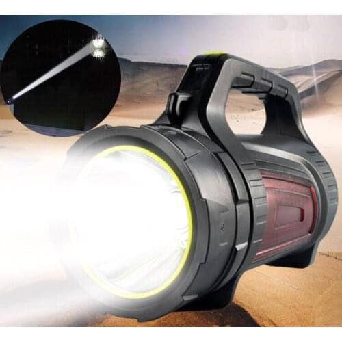 Super Bright Rechargeable LED Lights Handheld Portable Flashlight Searchlight Lantern for Outdoor Camping Travel23.56