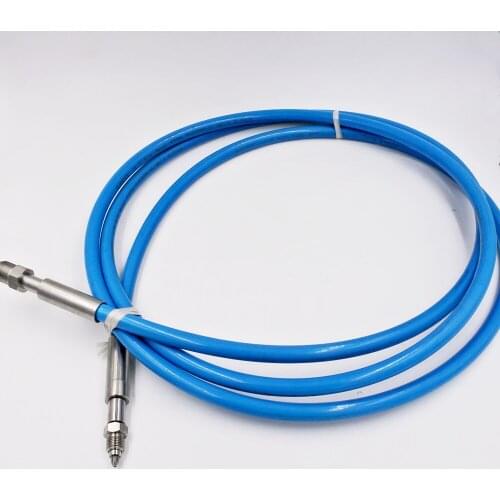 Thermoplastic ultra-high pressure hose for water jet cutting head