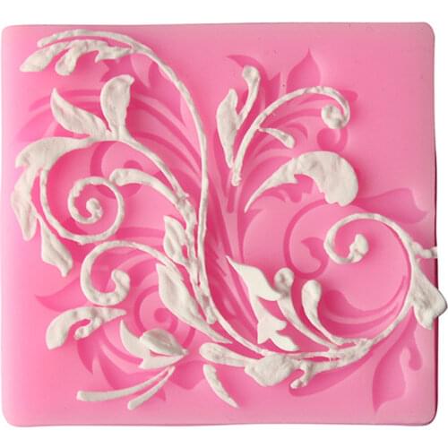 Decoration Lace Mat Cake Mold Bakeware Fondant Silicone Lace Cake Candy Decorating baking Tools