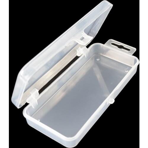 No Grid Empty Fishing Tackle Boxes Fishing Lure Hooks Bait Storage Case Organizer Container Tool pesca Accessories box