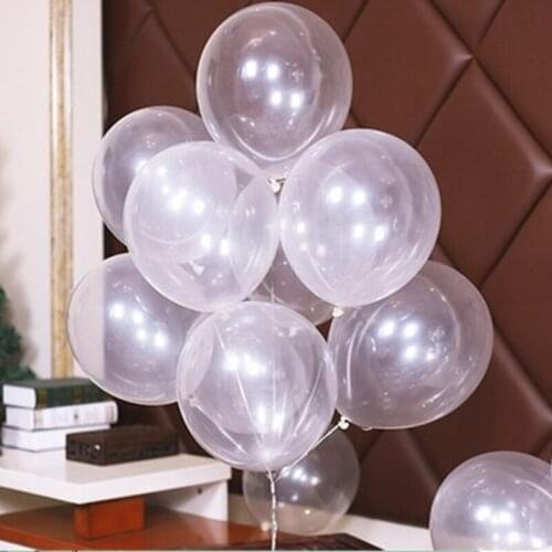 1set 5/10/12/18/24/36 inch Clear Latex Balloons Pearl Transparent Helium Balloon Birthday Party Wedding Decoration Hot Sale Toy