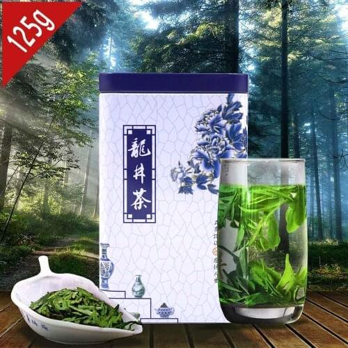 2021 Dragon Well Chinese Green Spring Fresh Dragon Well 125g Gift Pack