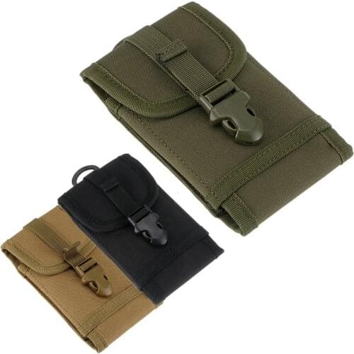 5.5-inch Mobile Phone Bag Multifunctional Wearable Outdoor Waist Mobile Phone Cover Tactical Camouflage Mobile Phone Accessory