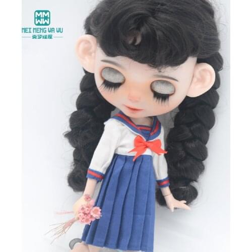 1pcs Blyth Doll Clothes fashion tie school uniform skirt dress for Blyth Azone OB23 OB24 1/6 doll accessor