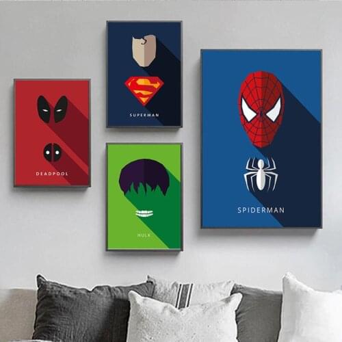 Diamond Painting Marvel Art Spider-Man Iron Man 5D DIY Kids Room Wall Art Mosaic Cross Stitch Kit Diamond Embroidery Home Decor
