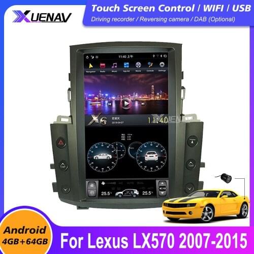 Car Radio player 13.6 inch for Lexus LX570 car GPS navigation 2007 2008 2009 2010 2011 2012 2013 2014 2015 Car Stereo Dvd player