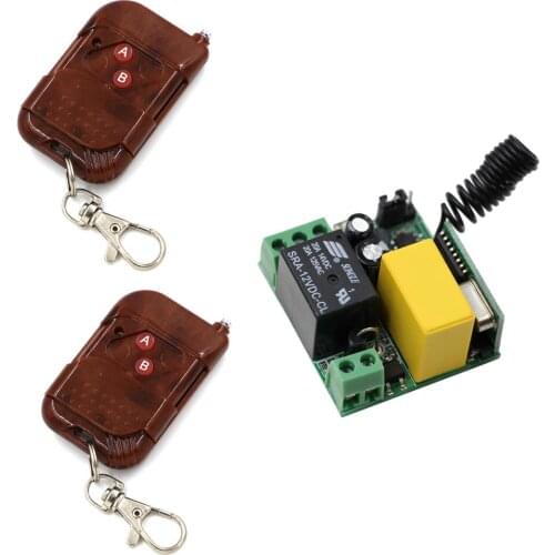 Smart Home AC 220V Wireless Switch 1CH Lamp Light LED Bulb Power Remote Control ON OFF Appliances Remote Lighting Switch