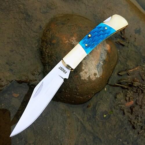[Watchman W010] hunting knife Folding Knife Skinner Blade Knives Camping Survival Hunting Tactical Knife EDC Tools