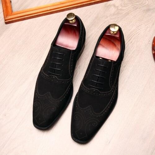 OMDE Men's Suede Shoes