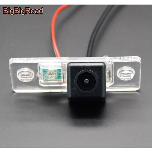 BigBigRoad Car Rear View Parking CCD Camera For Volkswagen Touran / Golf Touran 2003-2010 / Jetta MK4 / Bora A4 1999 - 2010