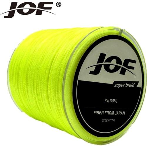 JOF 150M 8 Strands Braided Fishing Wire 100% PE Super Strong Carp Fish Line for Ocean Boat Fishing #C0