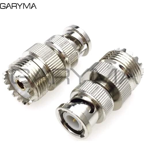 UHF Female SO239 SO-239 Jack to BNC Male Plug RF Coaxial Adapter Connector
