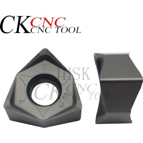 WNMU080608EN-GM Large cutting depth blade 90 ° double-sided 6flut blade Use WFWN900 CNC Milling cutter knife dish WNMU080608