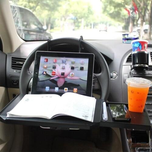 The Third Generation Drawer Car Office Desk Folding Dining Table Multifunctional Tables Car Accessories