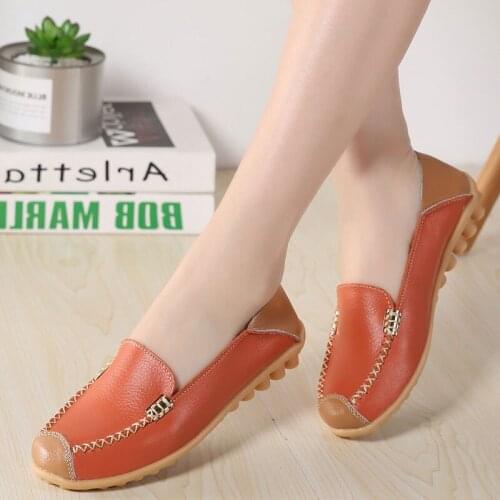 Women shoes Flat with 2021 mixed color fashion comfortable women flats Round Toe slip-on shoes woman plus size zapatos de mujer