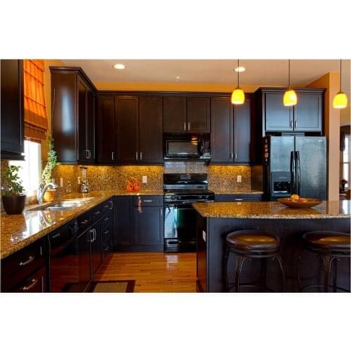 2017 solid wood kitchen cabinets new design white traditional armadio da cucina wooden kitchen furnitures S1606030